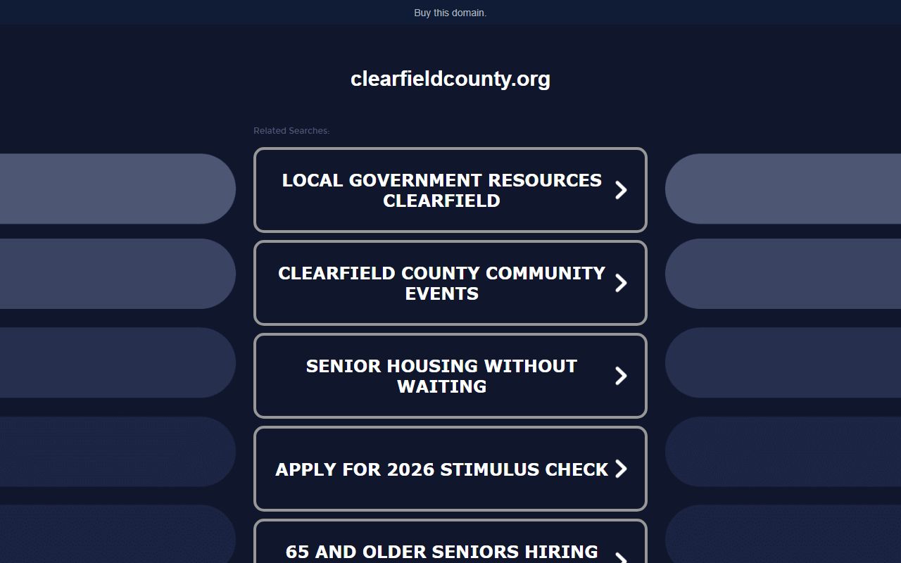 Clearfield County Clerk of Courts background check criminal records