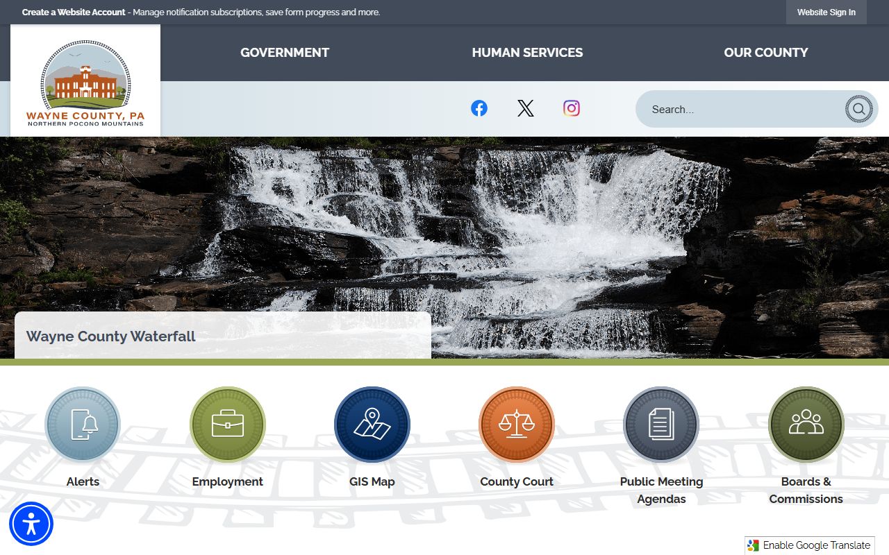 wayne county background check government website resources